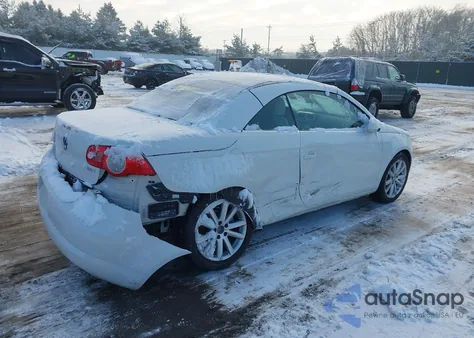 2008 Volkswagen Eos Komfort/Turbo from USA, damaged, VIN WVWBA71F98V007612